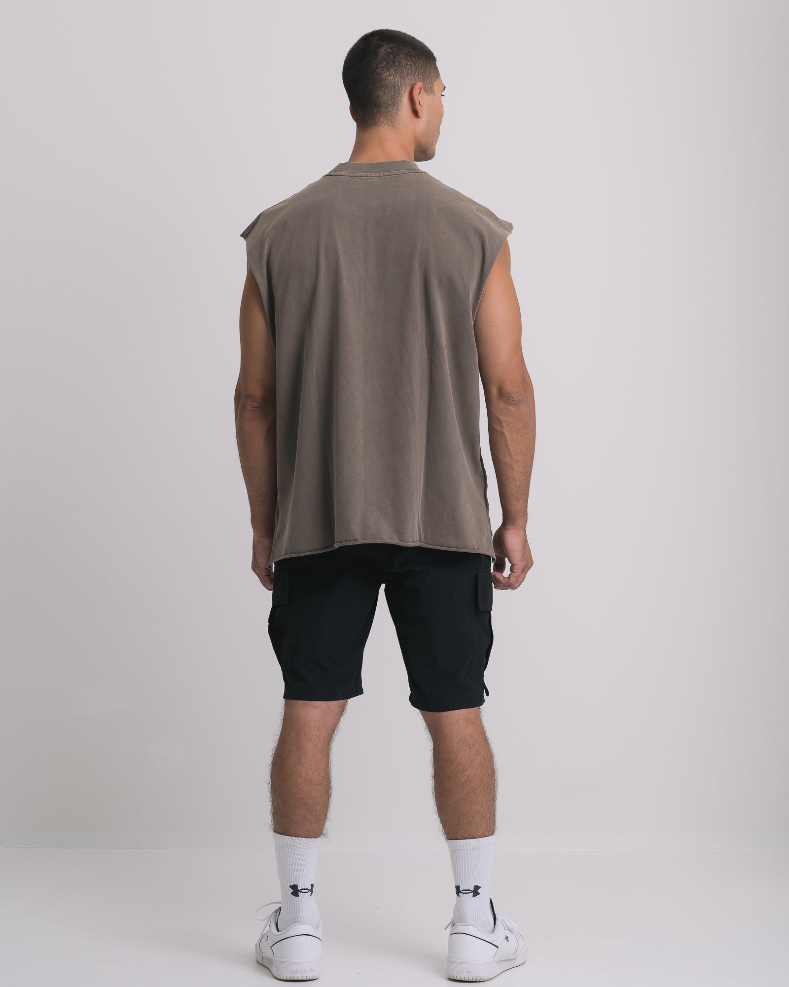 Forged Muscle Tank Men's - Coffee